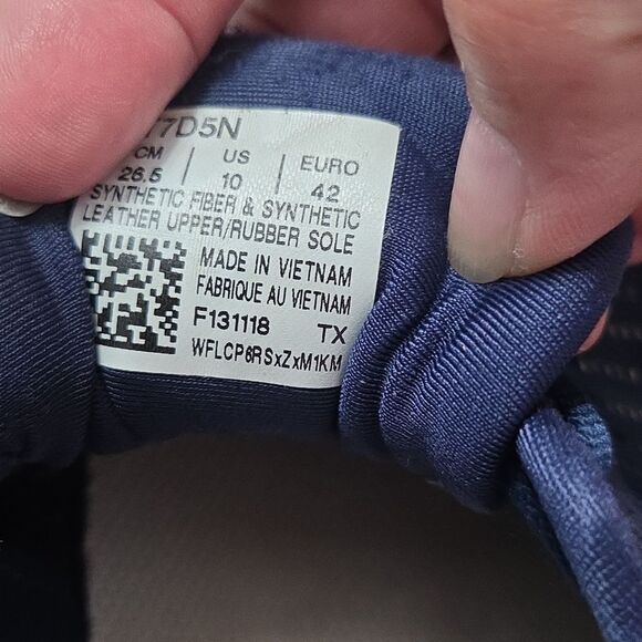 ASICS Women’s Dynaflyte 2 Running Sneakers Shoes Navy And Peach Sz 10M - Picture 9 of 10